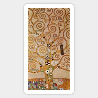 Tree of Life by Gustav Klimt Sticker
